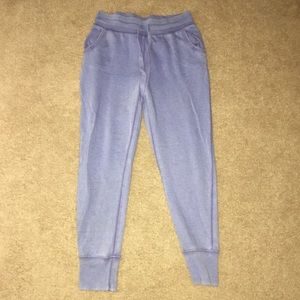 Aerie Periwinkle Wide Band Jogger